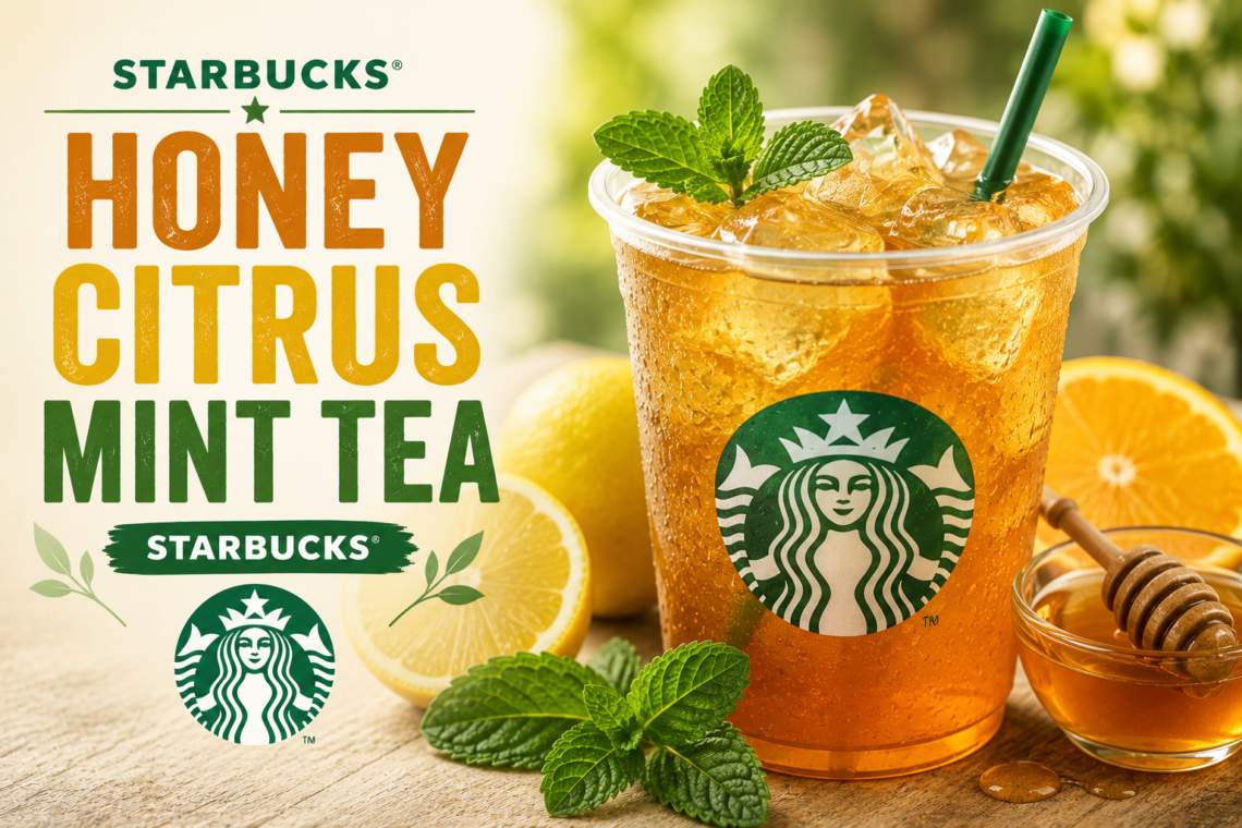 Honey Citrus Mint Tea Starbucks