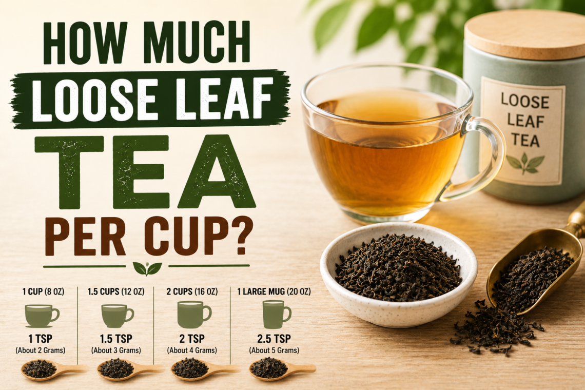 How Much Loose Leaf Tea Per Cup?