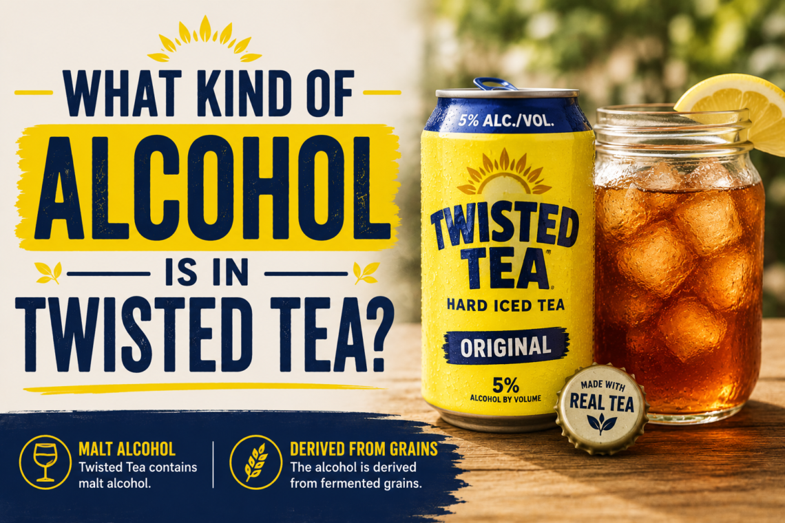 What Kind of Alcohol Is in Twisted Tea?