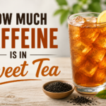 how much caffeine is in sweet tea