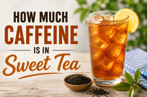 how much caffeine is in sweet tea