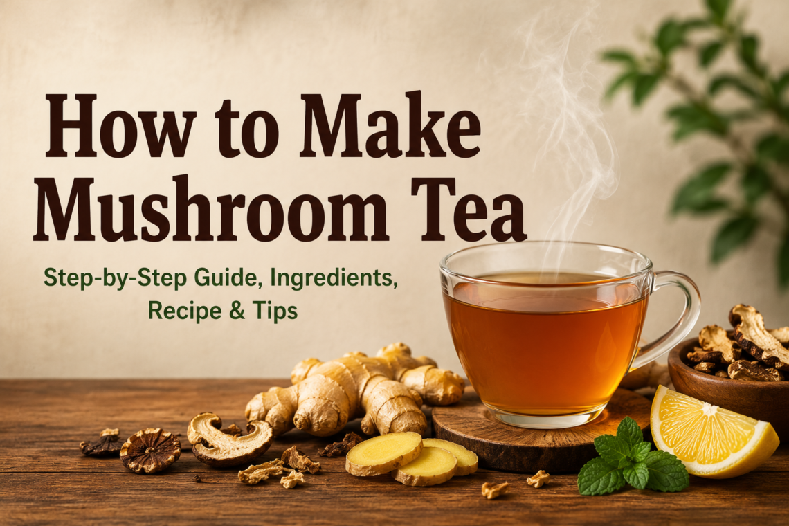 How to Make Mushroom Tea